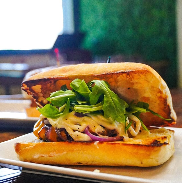 Legendary Organic Lamb Burger.